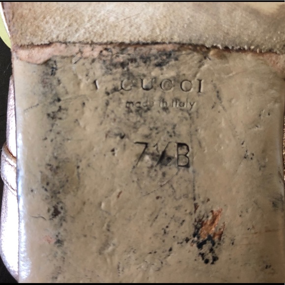 Authentic Gucci Horse bit Sandals size 7.5 B - Picture 4 of 6